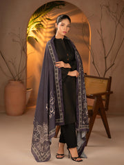 Tng By Md Odhni Collection-Gehrai Odhni Black