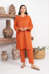 Tiraz Stitched 2 Piece Winter Suit-Roya