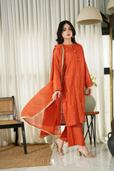 Dhaga Stitched 3 Piece Summer Collection'2025-Mina