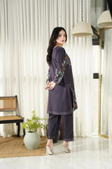 Dhaga Stitched 2 Piece Cotton Summer Collection'2025-Kaif