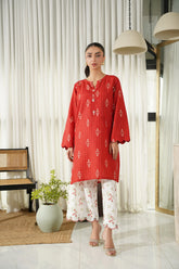 Dhaga Stitched 2 Piece Poly Cambric Collection'2025-Sienna