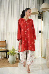 Dhaga Stitched 2 Piece Poly Cambric Collection'2025-Sienna