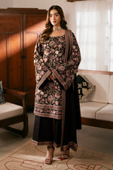 Meeru By Sheenora Stitched 3 Piece Festive Pret Collection'2025-MIDNIGHT LUXE