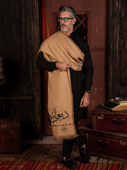 Tng By Md-Deewana Shawl | Embroidered | Brown