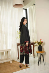 Dhaga Stitched 2 Piece Co Ords Summer Suit-Moon Shadow