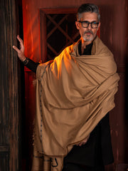 Tng By Md-Deewana Shawl | Embroidered | Brown