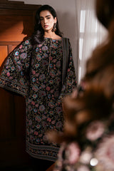 Meeru By Sheenora Stitched 3 Piece Festive Pret Collection'2025-MIDNIGHT ELEGANCE