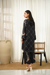Dhaga Stitched 2 Piece Poly Cambric Suit-Cyrille