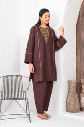 Tiraz Stitched 2 Piece Winter Suit-Rumal