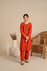 Khayat Stitched Co Ords Luxury Winter Suit-Rostera - Winter