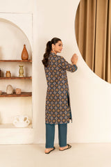 Print Play By Ahlam Stitched 2 Piece Ahika Kurta Set