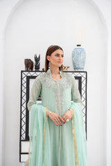 Manahils Stitched Formals Sw 04-Pastel Green