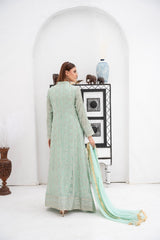 Manahils Stitched Formals Sw 04-Pastel Green