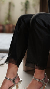 Deck Up Raw Silk Trousers