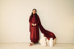 Tiraz Stitched 3 Piece Winter Suit-Marwa