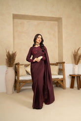 Tiraz Stitched 3 Piece Formals Suit-Noor-e-Jahan (Saree)