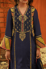 Bahara By Zaaviay Stitched Neelkamal (Three Piece)