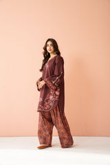 Tiraz Stitched 2 Piece Summer Suit-Selena - 2pc
