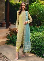 Gulaal Unstitched 3 Piece Luxury Emb Pret Suit-Amary (GL-EP-2024-17)