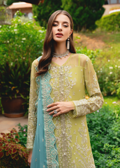 Gulaal Unstitched 3 Piece Luxury Emb Pret Suit-Amary (GL-EP-2024-17)