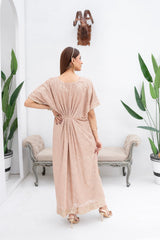 Manahils Stitched Formals Wa 03-Peach