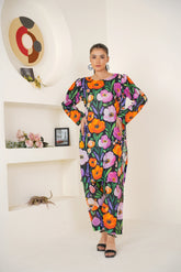 Qurb Unstitched 2 Piece Summer Collection'2025-Floral Rush
