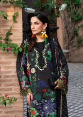 Cocktail By Sardinia Unstitched 3 Piece Summer Collection-ESPRESSO