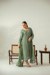 Diva By Zouj Unstitched 3 Piece Luxury Chiffon Collection'2025-Frosted Patel