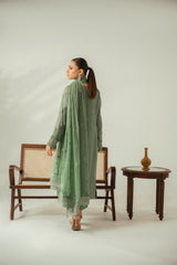 Diva By Zouj Unstitched 3 Piece Luxury Chiffon Collection'2025-Frosted Patel