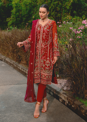 Gulaal Unstitched 3 Piece Luxury Emb Pret Suit-Athena (GL-EP-2024-22)