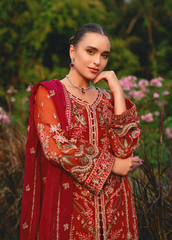 Gulaal Unstitched 3 Piece Luxury Emb Pret Suit-Athena (GL-EP-2024-22)