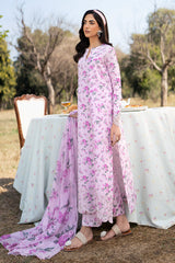 Fresco By Sheenora Stitched 3 Piece Lawn Edit Collection'2025-Pastel Charm