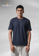 Western Urban Edit By Asim Jofa T-Shirt Suit-AJMTE-09