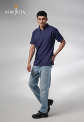 Western Urban Edit By Asim Jofa T-Shirt Suit-AJMPO-05