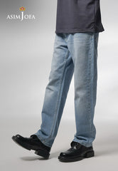Western Urban Edit By Asim Jofa Denim Jeans Suit-AJMDE-06