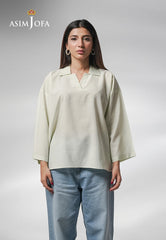 Western Urban Edit By Asim Jofa T-Shirt Suit-AJWWT-03