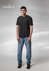 Western Urban Edit By Asim Jofa T-Shirt Suit-AJMTE-06