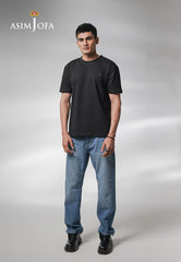 Western Urban Edit By Asim Jofa T-Shirt Suit-AJMTE-06