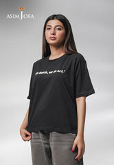 Western Urban Edit By Asim Jofa T-Shirt Suit-AJWTE-12