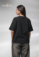 Western Urban Edit By Asim Jofa T-Shirt Suit-AJWTE-12