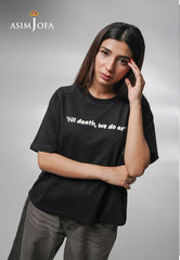 Western Urban Edit By Asim Jofa T-Shirt Suit-AJWTE-12