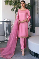 Zaaviay Stitched Eid Edit Collection Lujain (Three Piece)