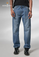 Western Urban Edit By Asim Jofa Denim Jeans Suit-AJMDE-05