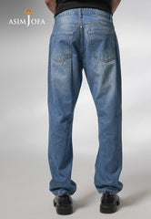 Western Urban Edit By Asim Jofa Denim Jeans Suit-AJMDE-05