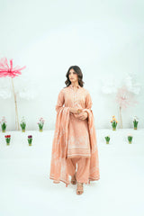 Amal Unstitched 3 Piece Printed Lawn Collection