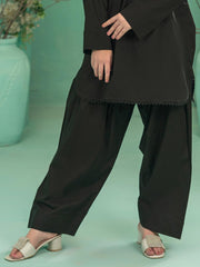 Tng By Md Solid Co Ords Collection-Farshi Black