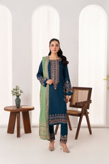 Feathers Unstitched Winter Arrivals Suit-SNOVEL-FT547
