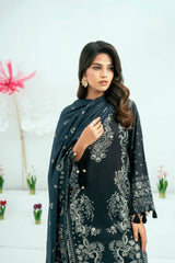 Amal Unstitched 3 Piece Printed Lawn Collection