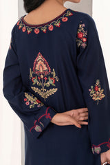 Feathers Unstitched Winter Arrivals Suit-VELREN-FT545