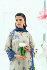 Amal Unstitched 3 Piece Printed Lawn Collection